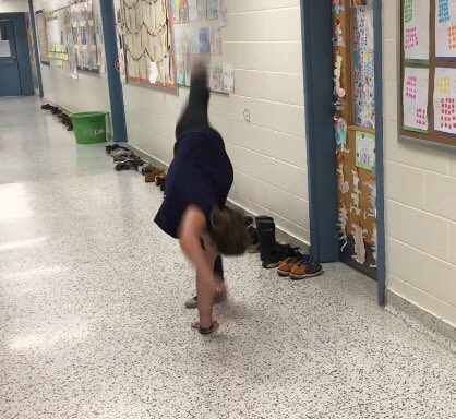 lisaannefloyd's tweet photo. What a week in @CDSBEO!Cartwheels &amp; dancing as we sensed our movement w/ #microbit accelerometer, broadcasting temp w/ radio waves to compare room conditions in the school, wire stripping so we could listen to our songs that we coded w/ speakers #ontariocodes #fcledu @ALovett75 https://t.co/Y1Yw2xpehA