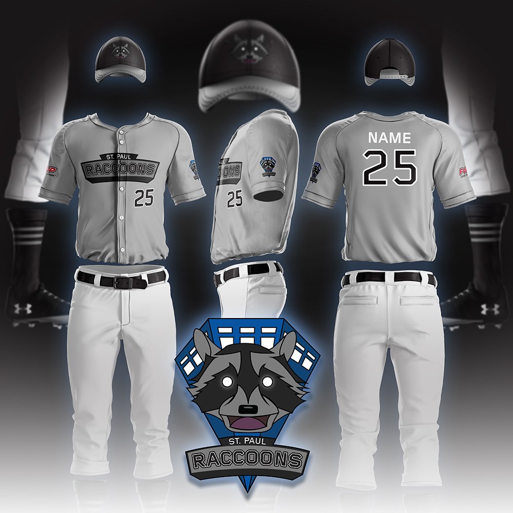 St. Paul Saints on X: On June 26, we will officially play as the St. Paul  Raccoons. First 1,500 fans receive raccoon masks (don't @ us about  bobbleheads they take 3 months