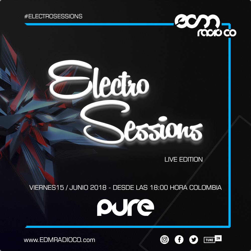 edmradioco's tweet photo. Es el momento de disfrutar este #Viernes junto a @oficialpure escuchando #ElectroSessions ¡Ven y conéctate en https://t.co/5othTEcJhq o en TuneIn!
#EDMRadioCO #FeelTheBeats #Music #GoodMusic #bogotaelectronica #ColombiaElectronica #colombiaedm #EDM #EDMGirls https://t.co/LkOEiZOtOu