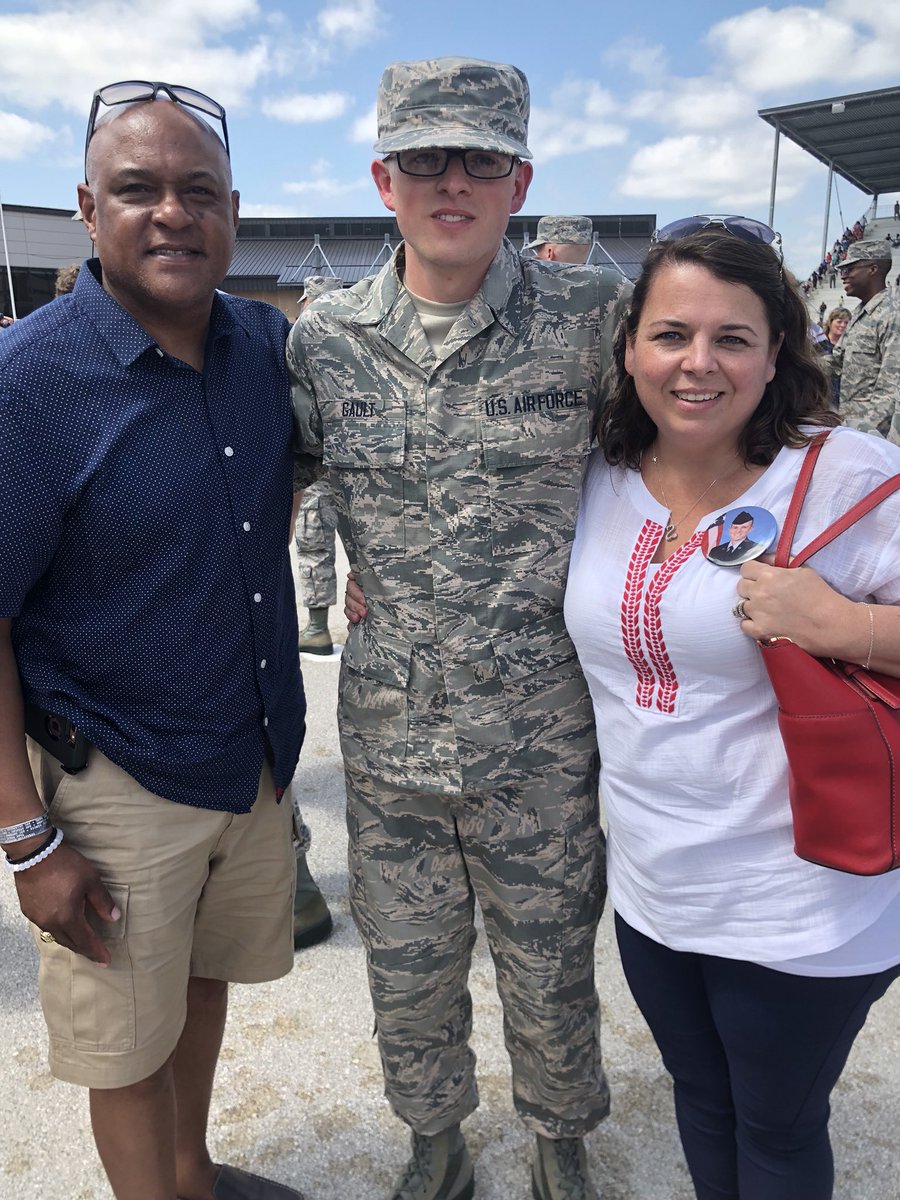 GaultReilly's tweet photo. #ADayWithDad @abiannmusic 
A day with dad when I graduated High School and when my brother graduated from the Air Force! https://t.co/4JfMTyoJeE