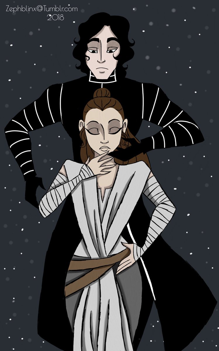 You are not alone. Neither are you. #Reylo #ReyloIsEndgame #SaveBenSolo #ReyloIsCanon #StarWars zephblinx.tumblr.com/post/174901953…
Art by Zephblinx
