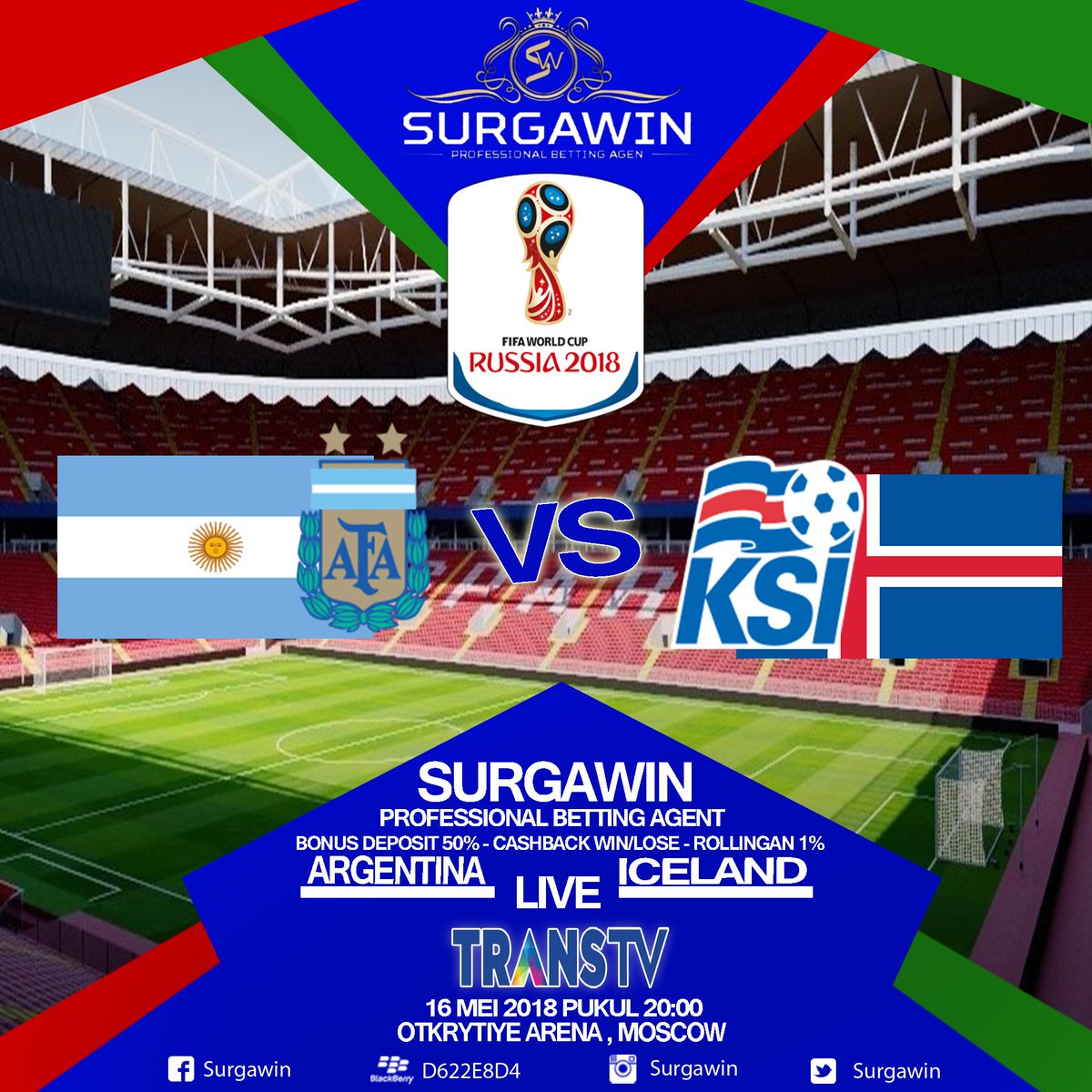 Surgawin On Twitter Jadwal Pertandingan Piala Dunia 16
