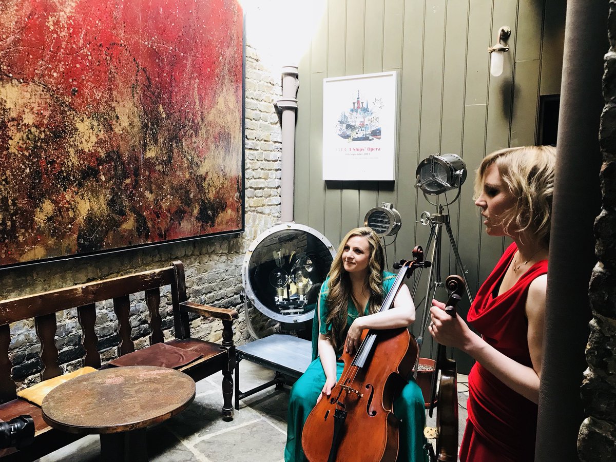ThePavaoQuartet's tweet photo. Thanks so much @FMarshallPhoto for a wonderful photoshoot today! Loved every minute of it. Thanks also to @JinBoLaw_Skybar for the stunning views and @WiltonMusicHall for the beautiful atmosphere. 
#LondonSkyline
#photographyAndMusic https://t.co/dQhhtZEpOL