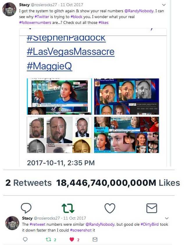 RandyNobody's tweet photo. #LOOK for #DirtyBird to start taking even #MORE followers away in order to make me seem #UNpopular! #WhoCares about their #FAKE #stats? #NOBODY lol-
The #ActWHORES have been #BUSTED! They are in #DAMAGECONTROL mode!
#Feel #FREE to #COPY &amp; #SHARE #PHOTOS! https://t.co/b3seVDjvH0