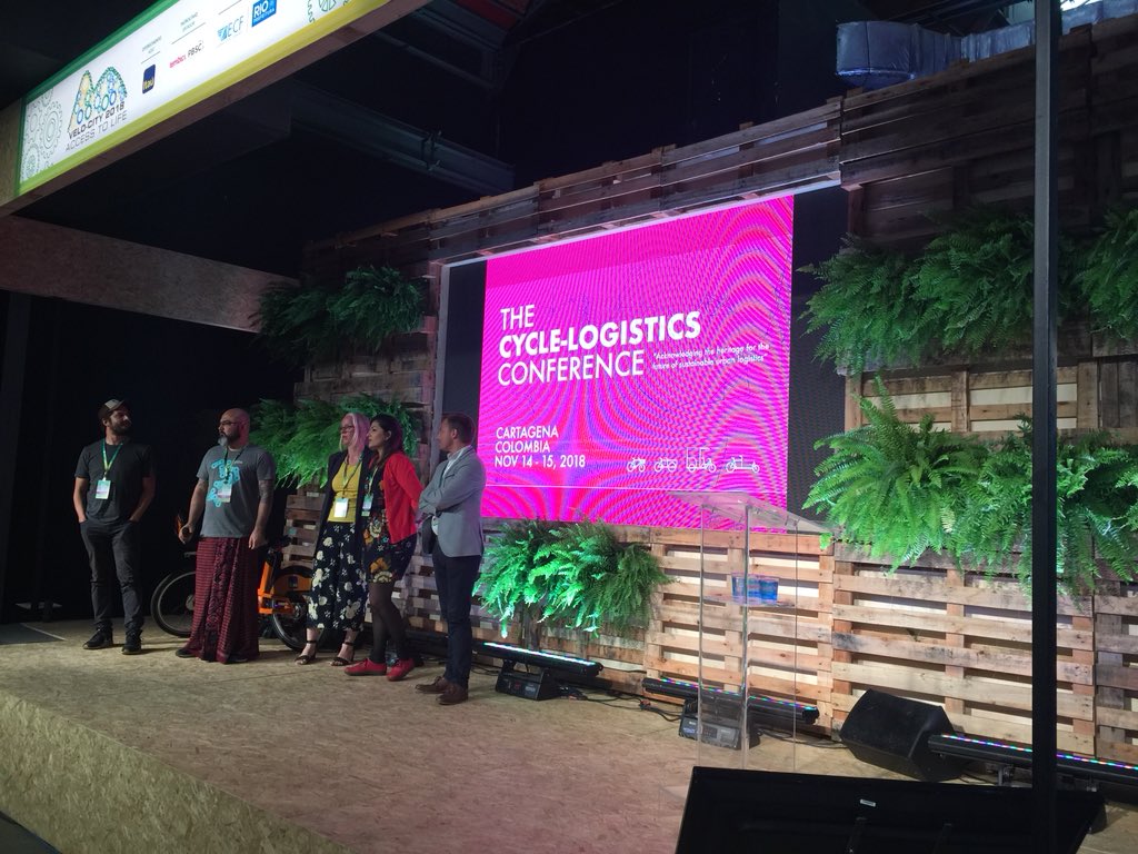 ibcmovilization's tweet photo. Announcing the first cyclelogistics conference in America Latina from @VelocitySeries @CycleLogistics https://t.co/5gbxnVIRCi