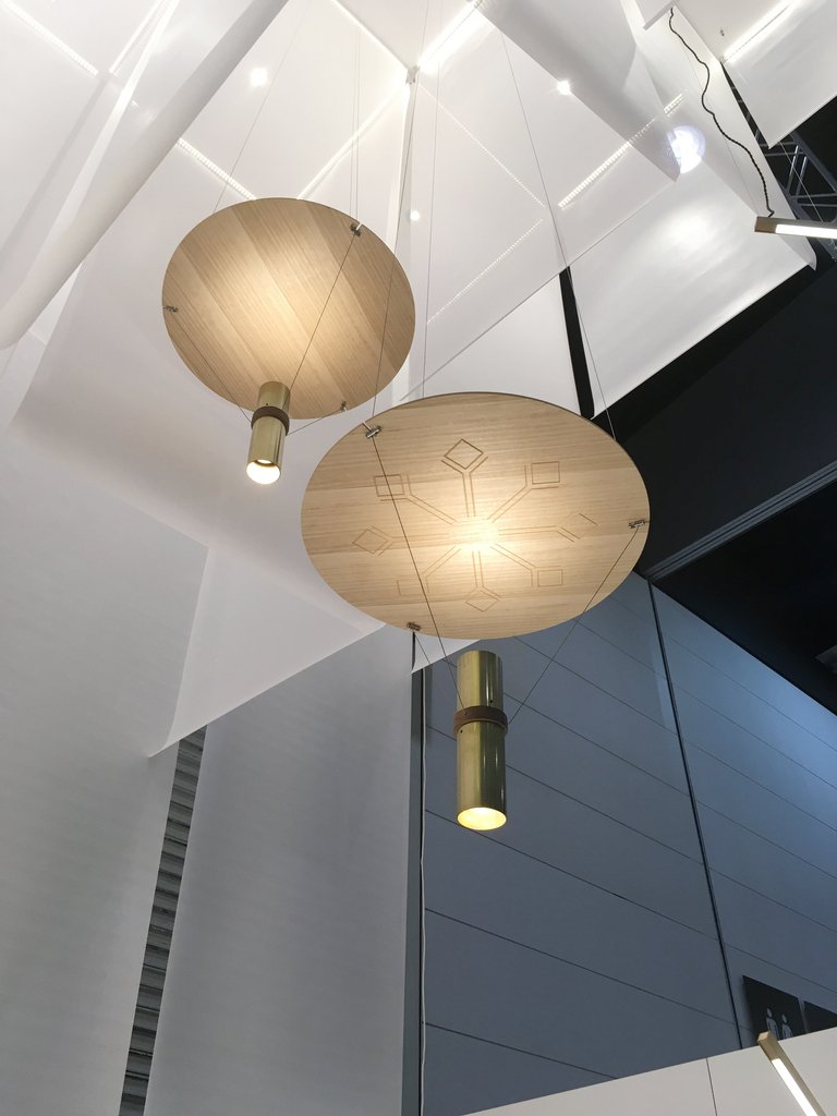 SatelightDesign's tweet photo. Day 3 has just kicked off. We're excited to launch the Parasol pendants at @denfairdesign 2018.
#designexhibition #newlights #denfair #tradeshow #lighting #lights #featurelights #decorativelights #pendantlights #timber #brass #madeinaustralia #designedinaustralia #stand720 https://t.co/KH1OAMn2yM