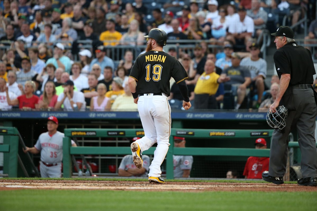 We're on the board here in the second as @morancolin92 scores to get us up a run early!   1-0, us | #LetsGoBucs https://t.co/uAQUv4XgMk