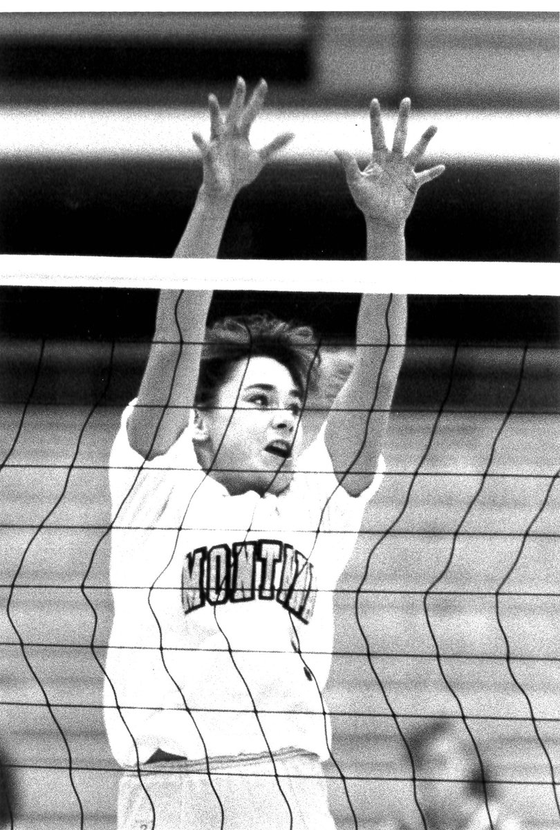 MontanaGrizVB's tweet photo. Ann Schwenke is a 3-time All-Big Sky Conference and 2-time AVCA All-Region selection, earning Big Sky MVP honors in 1991. Today, she still ranks No. 1 in school history for career assists and No. 6 for aces! Ann is a #GrizLegend! #GrizVB https://t.co/XQvjFs8JDh