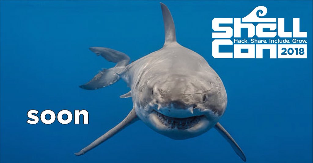 ShellConLa's tweet image. #ShellCon2018 Date and Location announcement in 3 days.... 🦈🐚🐠

#ShellConLA #ShellCon #Soon