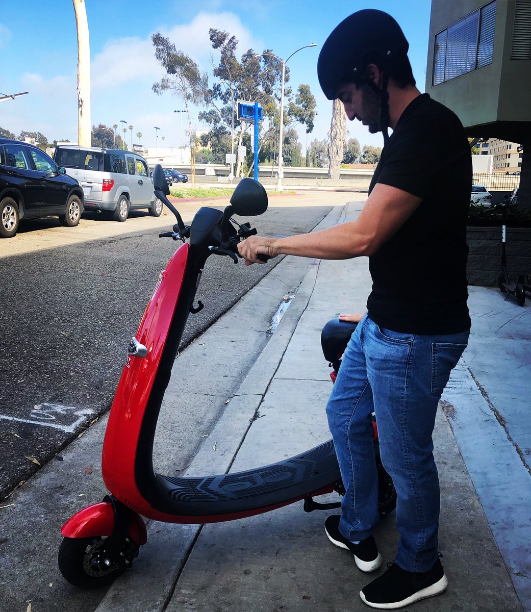 ErikHuberman's tweet photo. Introducing my official sponsor as my new title, Scooter Rider, @OjOElectric #sponsored https://t.co/JcSidQWr3e