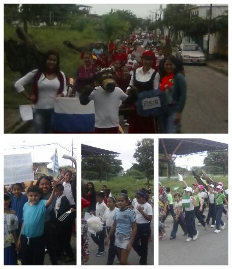 EB Rafael Ignacio Mendoza Rubio se destaca con grandioso desfile inaugural del #MiniMundialito #Rusia2018 <a href="/ZONAEDUBARINAS/">ZONA EDUCATIVA BARINAS</a>  <a href="/JauaMiranda/">Elías Jaua</a> <a href="/vane_prieto/">Vanessa Prieto</a> <a href="/gobarinas/">Gobernación de Barinas</a> <a href="/cpsetBarinas/">NotiCBIT = Fundabit</a>  <a href="/FundabitBarinas/">Fundabit Barinas</a>