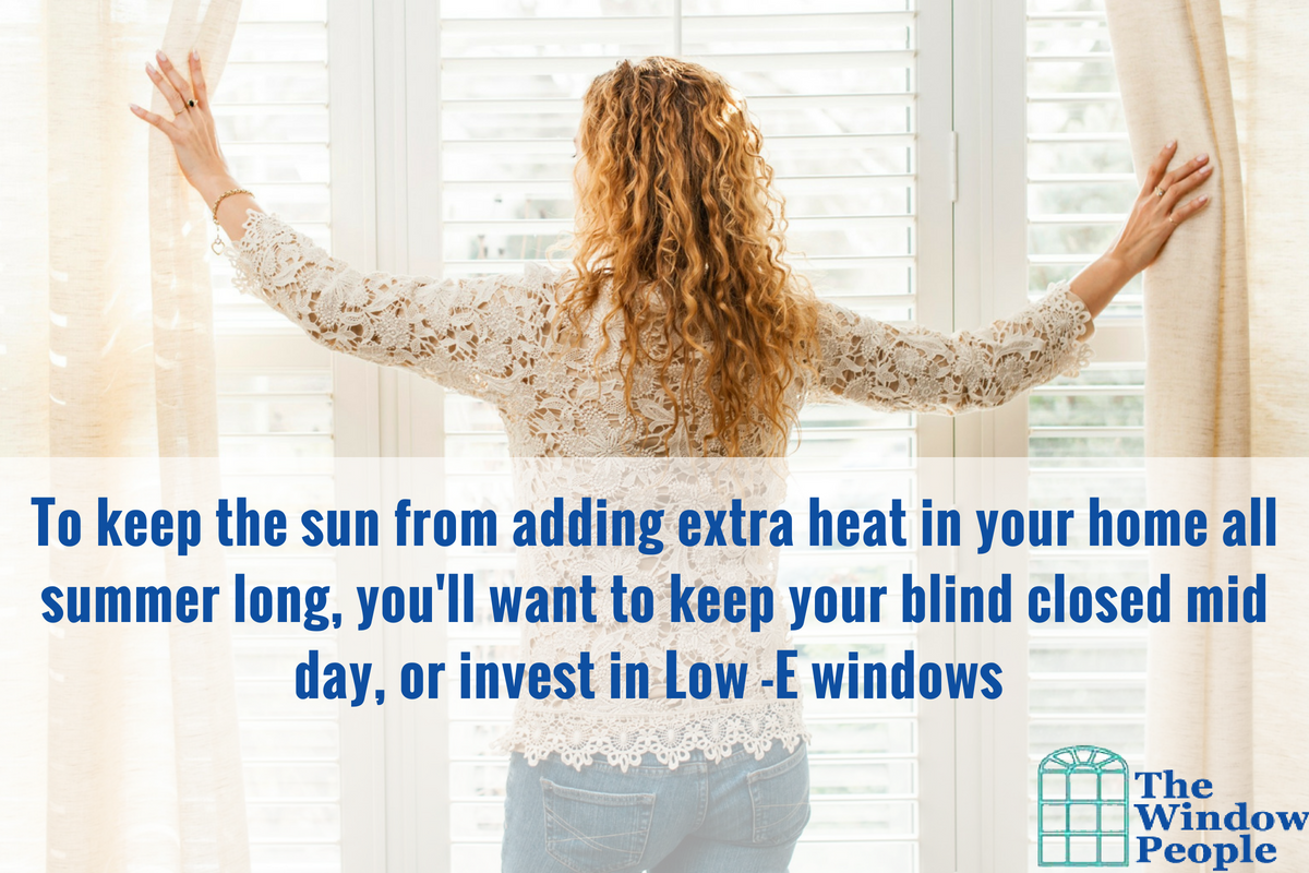 WindowPeopleCT's tweet photo. Low-E windows can keep the heat out and protect your furniture from sun fade! #FactFriday https://t.co/1Tsovg0IJb
