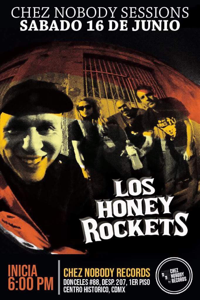 conciertosgto's tweet photo. 🔥 #CDMX ¡Mañana imperdible el show de @loshoneyrockets en #ChezNobodyRecords 🔥
Lleguen tempra que se va a poner bueno. https://t.co/zpImOwRct7
