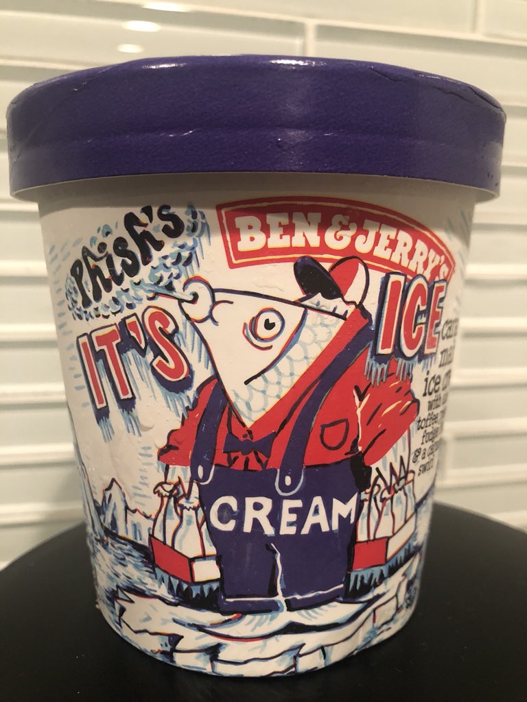 Early Father’s Day present! <a href="/benandjerrys/">Ben & Jerry's</a> <a href="/phish/">Phish</a> #stepintothefreezer