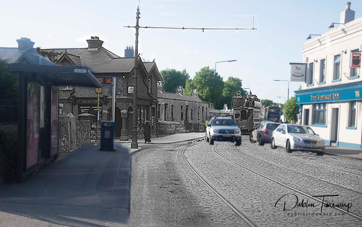 DublinTimewarp's tweet photo. For the day that's in it my walk to Sandymount.. Happy Bloomsday. https://t.co/aX4JwsAETr