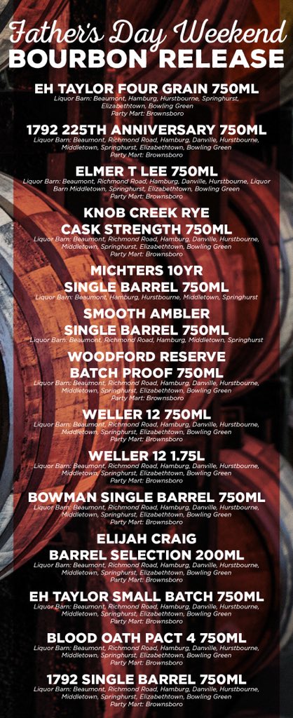Liquor Barn On Twitter Get Some Sleep There S A Bourbonrelease