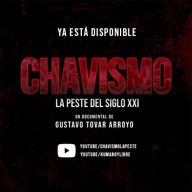 tovarr's tweet photo. Ya disponible el documental donde podrás conocer verdadera historia de Hugo Chavez Frias. #ChavismoLaPesteDelSigloXXI                   

Ver aquí
https://t.co/NESjStb6wZ https://t.co/1VZ1yZMUoG
