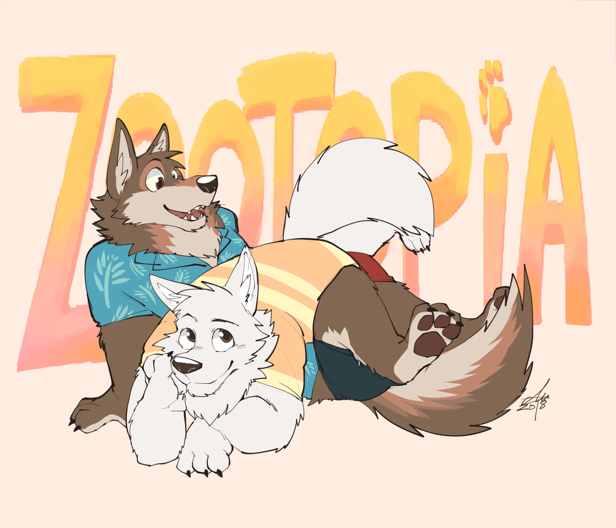がむ ズートピアが金曜ロードショーにきたらしいので記念にラリーとゲイリー Zootopia