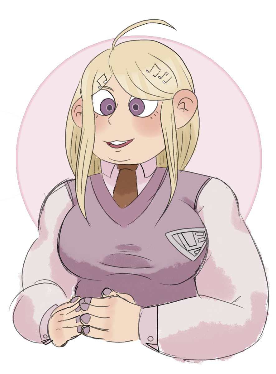 E S Art On Twitter When Ppl Draw Kaede Chubby Fat Danganronpa Danganronpav3 Drv3 Kaedeakamatsu Fanart