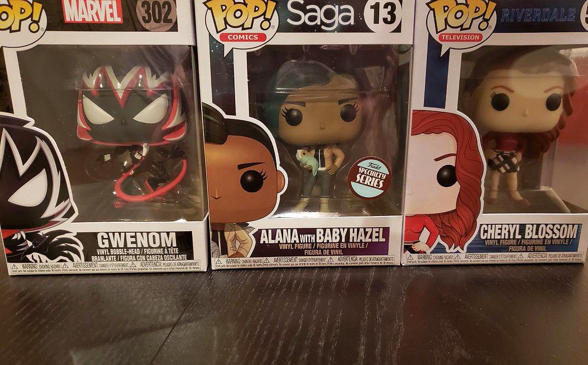 HappehPills's tweet image. Daddy&apos;s home! (And by &quot;Daddy&quot;, I mean, all these adorable badass vixens.) #Funko #Funkpops #Pops