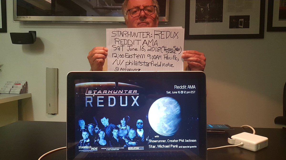 #SciFiFri SUPRISE!

JUNE 16TH
12 EDT / 9am PDT

#StarhunterREDUX @reddit_AMA with me, Showrunner / Co-Creator Philip Jackson

Dante Montana himself
#MichaelPare

+ special guests!

Join Us
reddit.com/r/iama/new

New Episodes TUESDAYS on @Rodriguez Created/Curated @Elreynetwork!