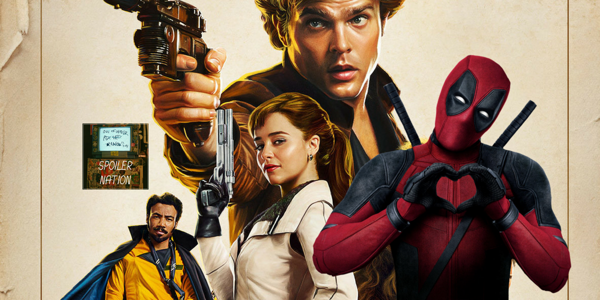 IsolatedNation's tweet photo. This episode on the Spoiler Nation #Podcast, we venture deep into the backstory far, far away as they dissect #HanSolo’s origin in “Solo: A #StarWars Story”. But first, a spoiler-filled review of the ultra-meta #Deadpool2:  https://t.co/QfEmkTnhS4
#movie #filmreview #moviereview https://t.co/M5whrFXJ6g