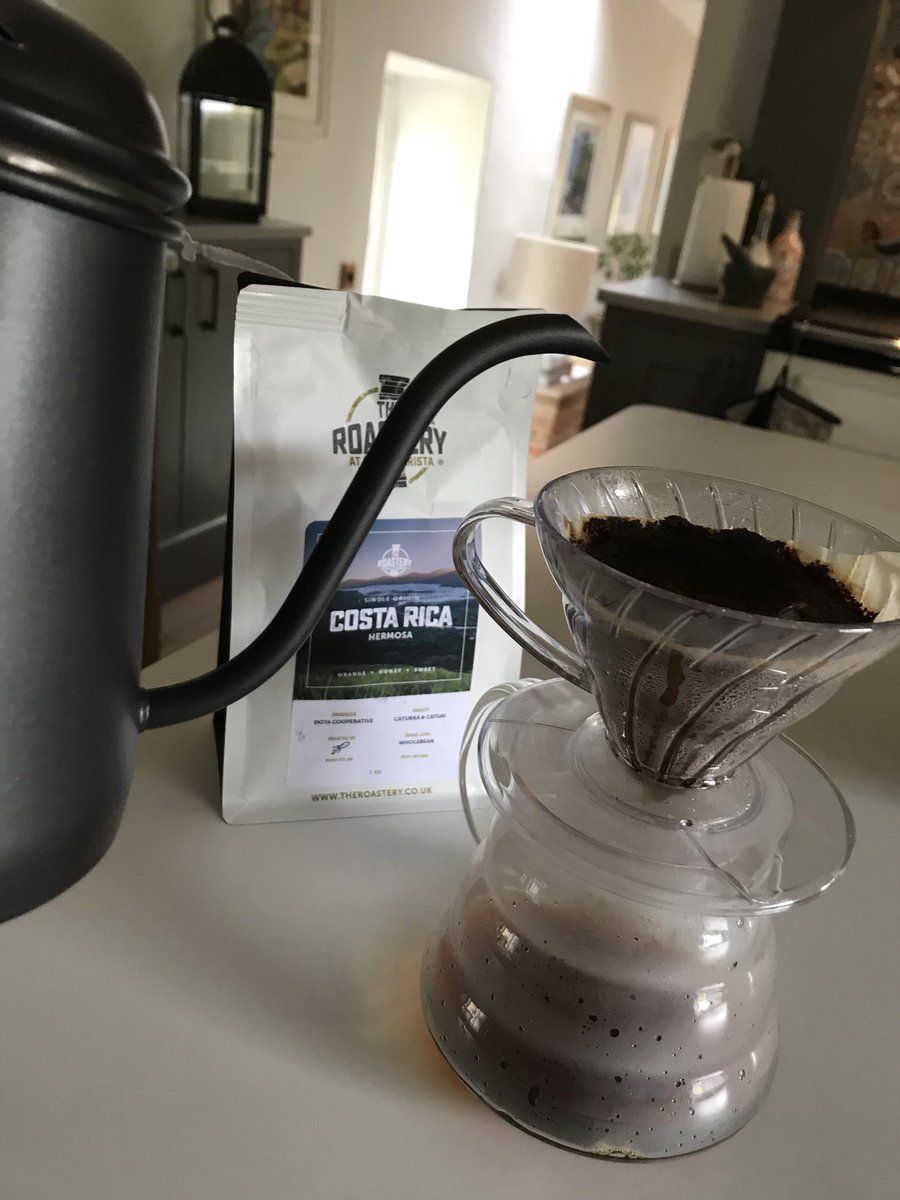 Morning has broken. #coffee <a href="/theroasteryuk/">The Roastery</a> #fresh #filter.