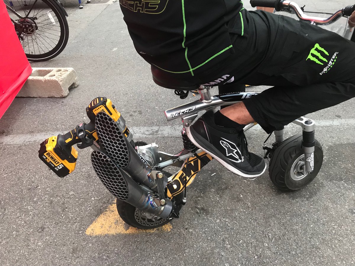 dewalt drill bike