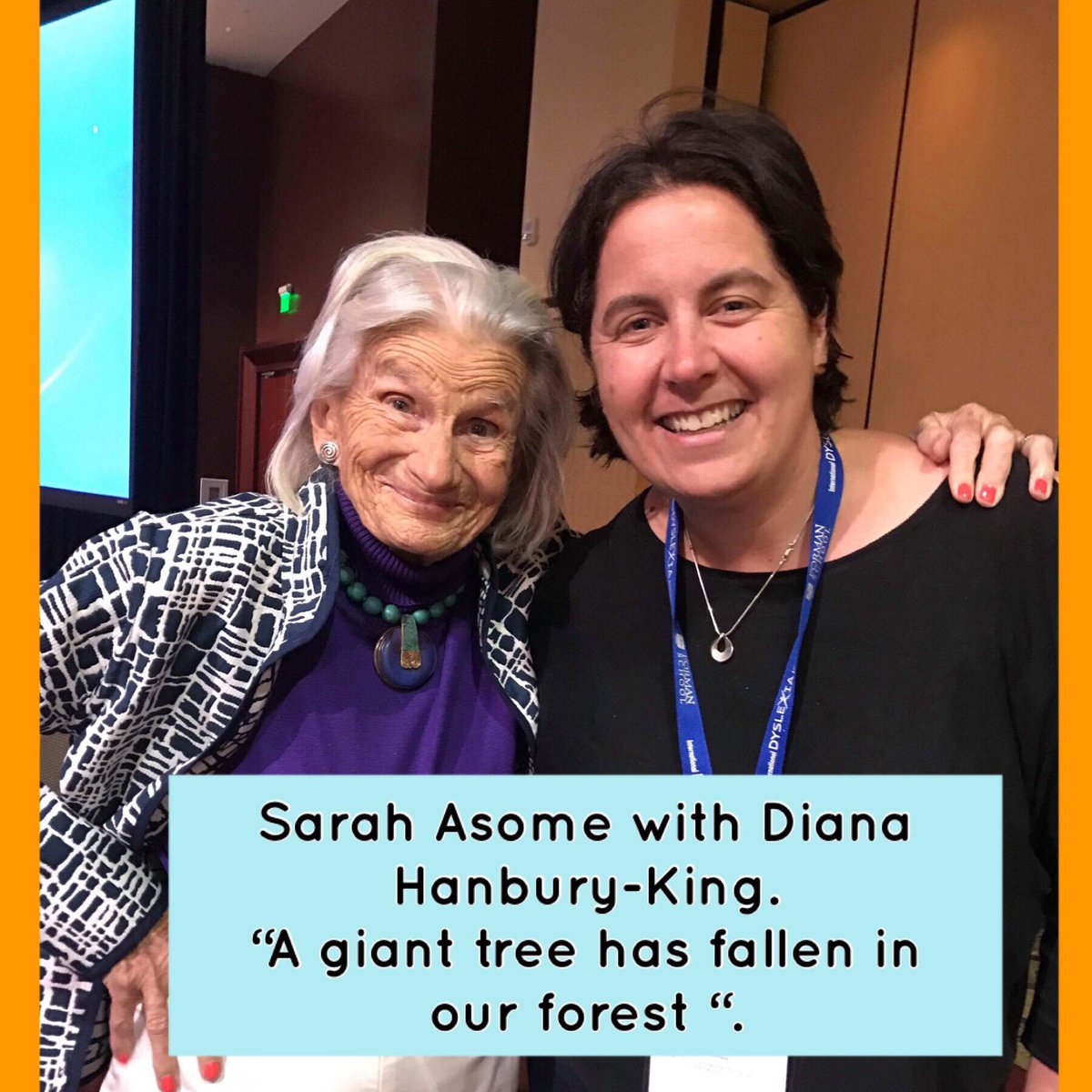 The dyslexia community and the world has lost an inspirational lady.
Diana Handbury King was one of the most influential Orton-Gillingham practitioners . She was the founder of AOGPE and developed amazing teacher training at the Kildonan school.
Her wonderful work will live on.