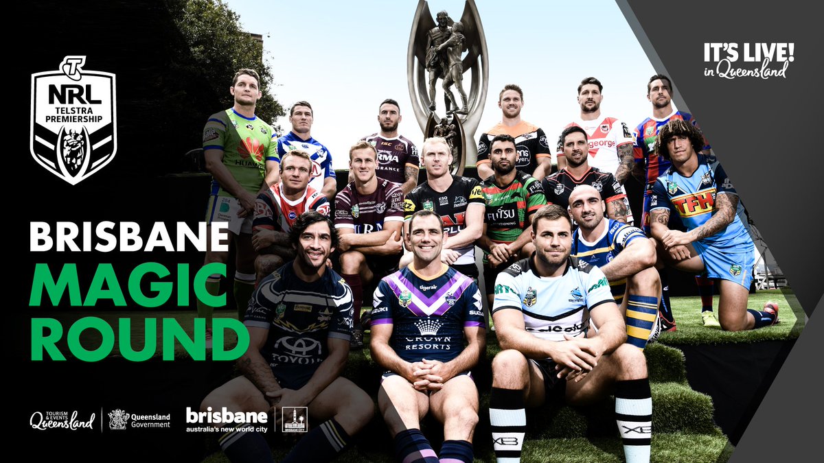 Nrl On Twitter 16 Teams 8 Matches 1 Location Nrl Magic Round Is Coming To Visitbrisbane In 2019 Thisisqueensland Visitbrisbane Https T Co D1vkhaurvn