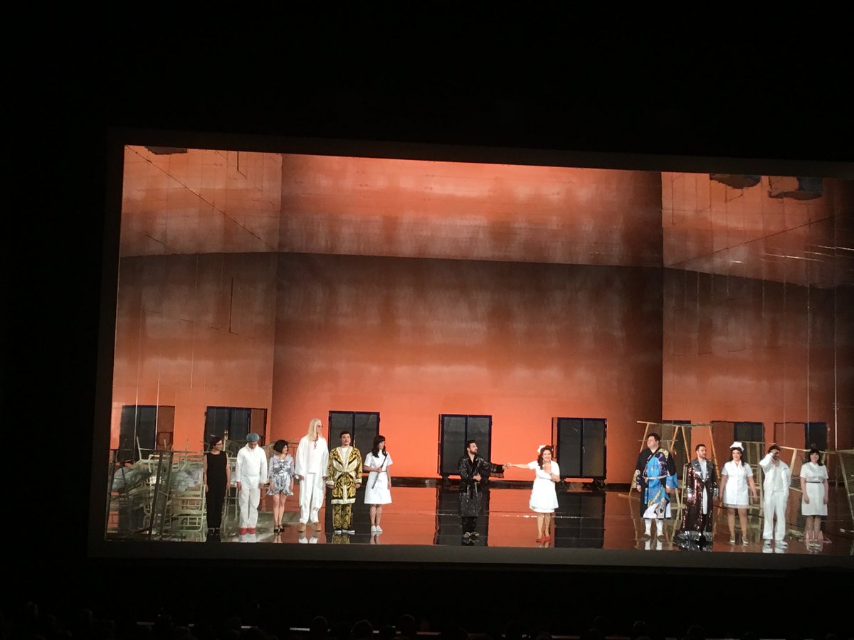 antonschlatz's tweet photo. #IlviaggioaReims @deutsche_oper mit @siobhanstagg @HulkarSabirova @ElenaTsallagova #VasilisaBerzhanskaya #GideonPoppe #DongHwanLee #SamRobertsSmith @elportillo @mikheil_kiria @JdDMateos #AlexandraIonis #MeechotMarrero #DaviaBouley #ByungGilKim https://t.co/aHzLgyc7Xd https://t.co/DyJdIuaiVY