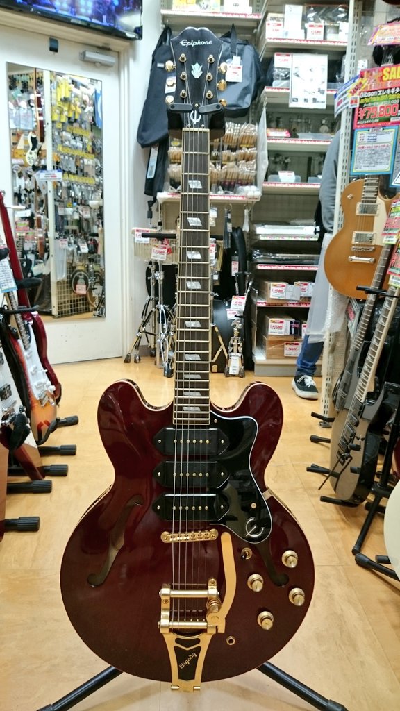 超爆安 Epiphone Custom Riviera Custom P93 リビエラカスタム P90