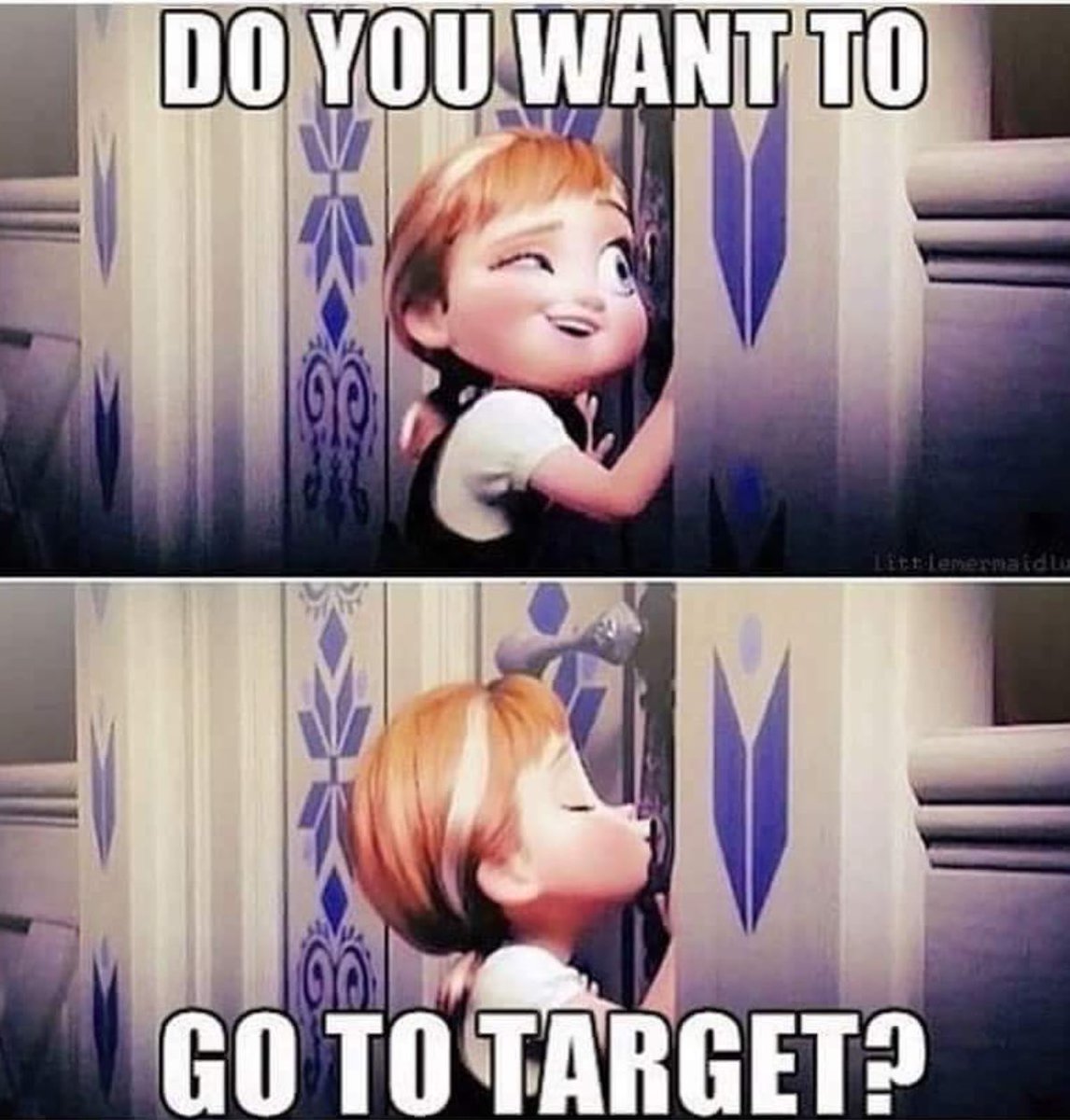 chicagofire_pgh's tweet photo. The answer is always yes 😂 #Frozen #FrozenHumor #TargetIsMyFirstLove https://t.co/VBg654POUR
