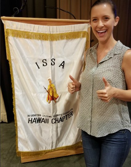ISSA has a Hawaii chapter?! Great time checking out the security presentation by Cisco today and looking forward to next month's meeting. #ISSA #Security #CyberSecurity #Cisco #HawaiiIT #HawaiiTech