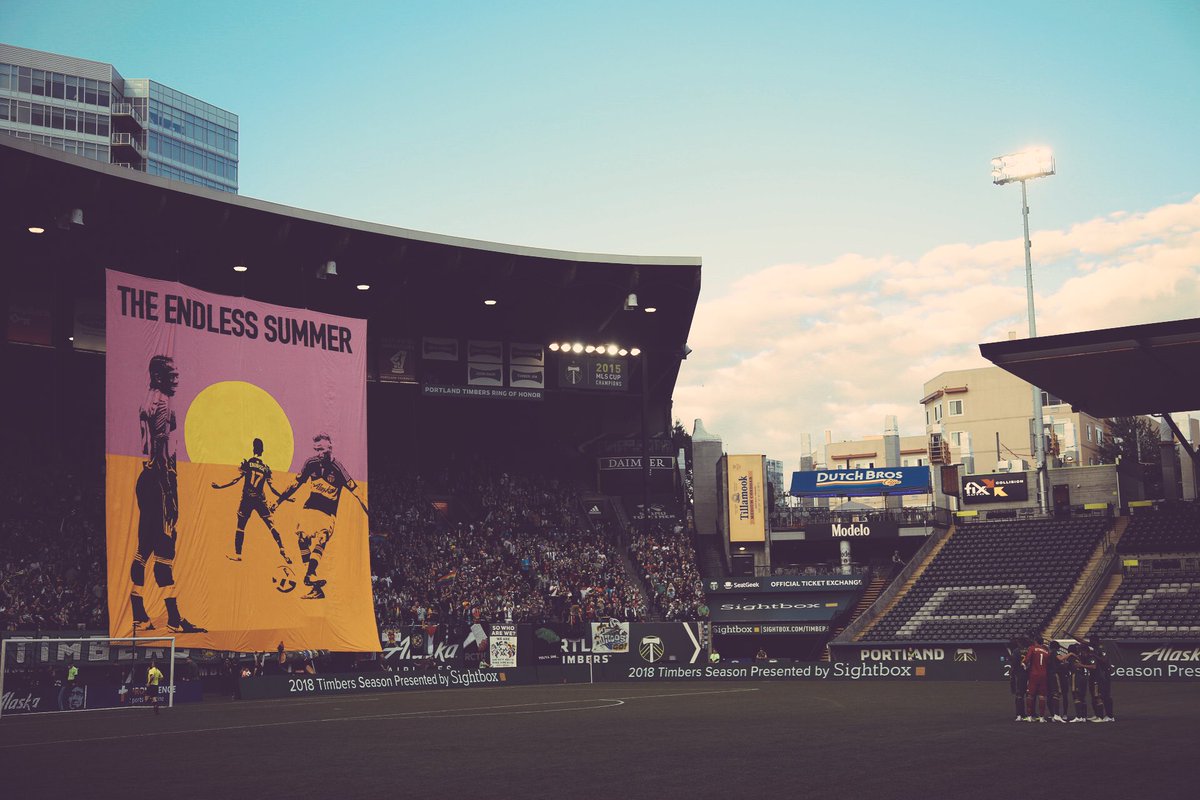 The Endless Summer. #RCTID #PORvLA #USOpenCup #USOC2018