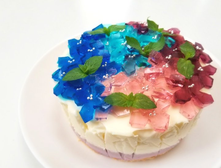 さく ぼく Boku 5656 さんレシピの紫陽花チーズケーキ 作らせていただきました さっぱり美味しいケーキが混ぜるだけでできるとは さく ぼく Boku 5656 さんレシピの紫陽花チーズケーキ 作らせていただきました さっぱり美味しいケーキが混ぜるだけでできるとは