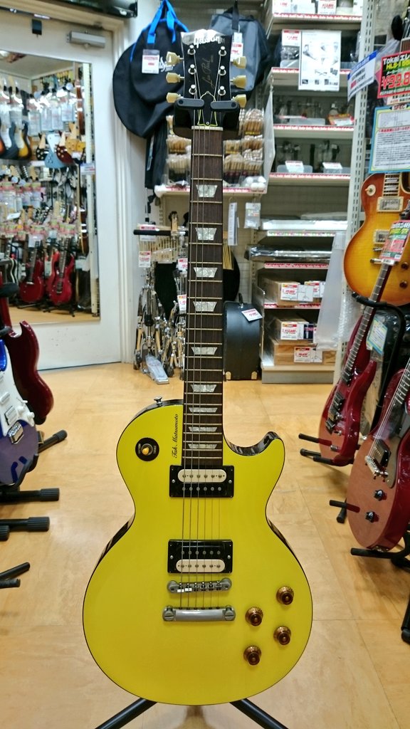 カラフルセット 3個 Gibson Tak Matsumoto Canary Yellow 1999 - 通販