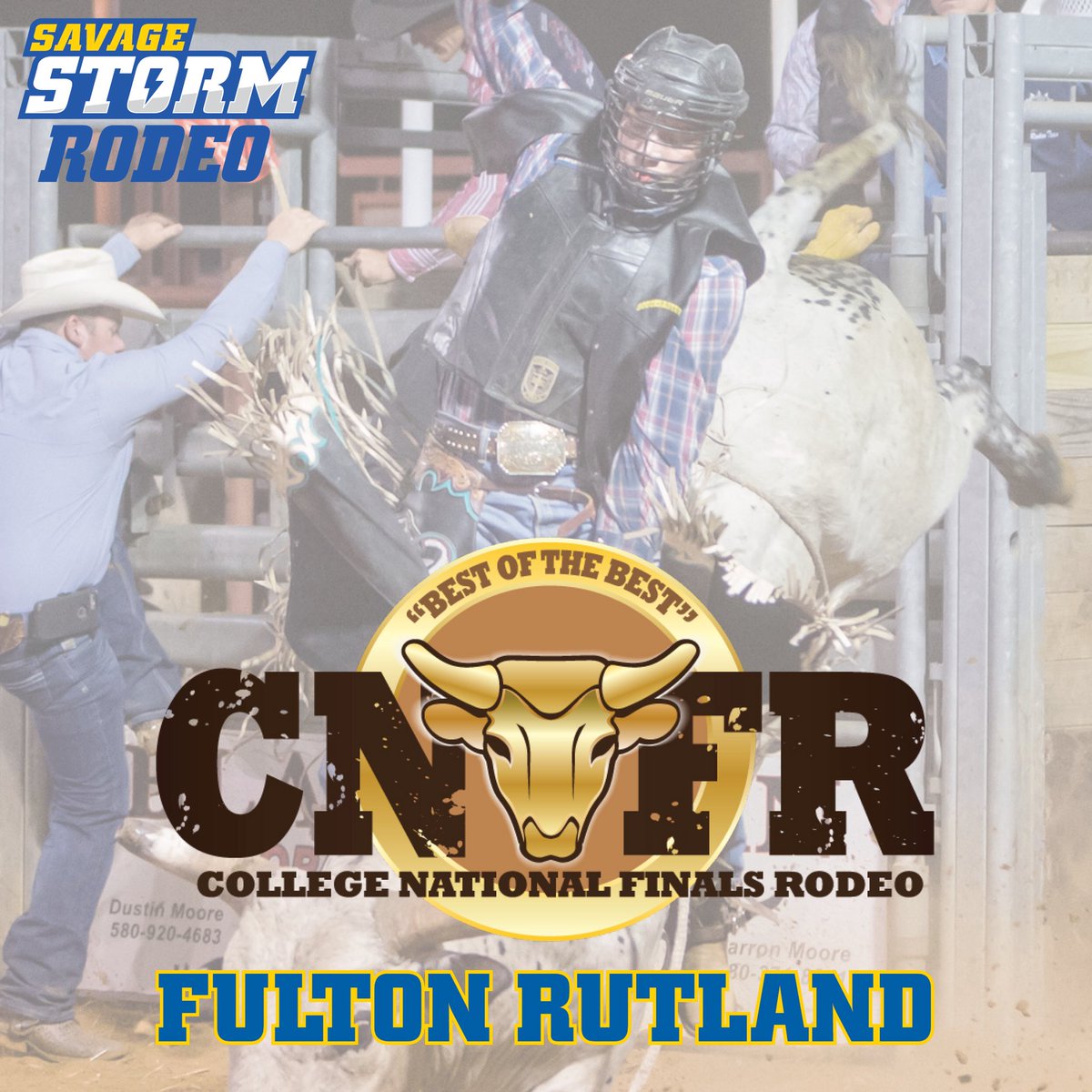 SE_Rodeo's tweet photo. #SErodeo Congratulations to ShiAnn Henderson &amp; Fulton Rutland for qualifying to the CNFR short rd Sat. night. #GoStorm #ShortRoundBound https://t.co/GxXZcDrSqv