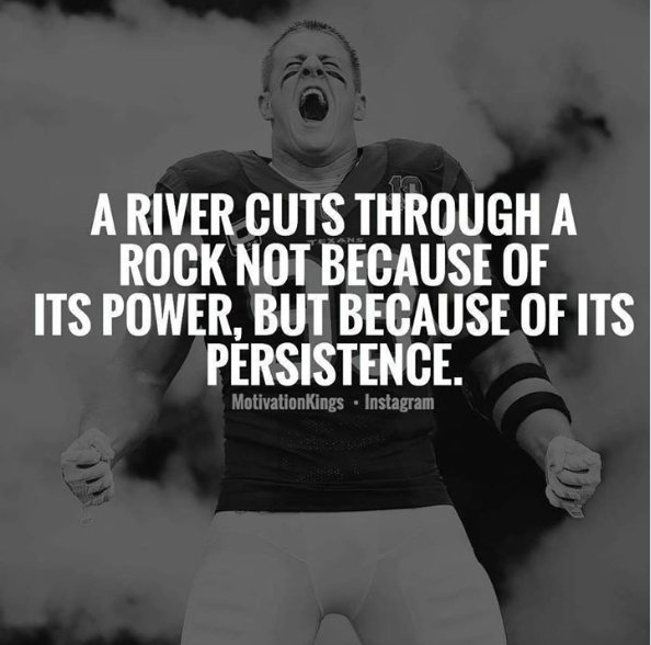 MRauchMentor's tweet photo. Be persistent!! Do not give up!! Be resilient!! #personalgrowthdevelopment #dontworrybehealthy #peace #TheLegacyCode #coffeefever https://t.co/R7EUnQSDvq
