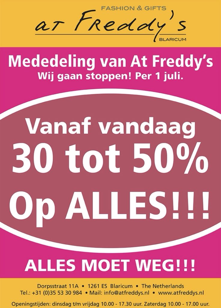 FreddyKoenders (@freddysblaricum) on Twitter photo 