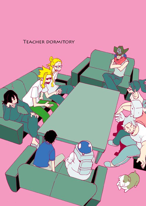 【出番12】新刊②サンプル【教師本】
「TEACHER DORMITORY」(A5/P12/コピー:表紙オンデマ/イベント価格200円)
教師寮でノンビリ暮らす先生たちの話です。ほのぼの。 