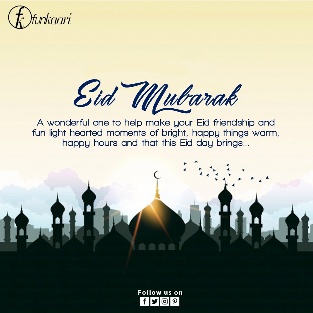infofunkaari's tweet photo. May the choicest blessings of Allah fill your life with peace, joy and prosperity!
#EidMubarak #meformycity https://t.co/9X8Ca8WWCc