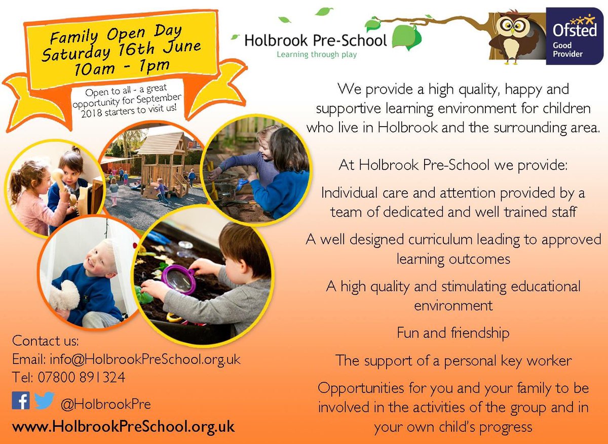 Don’t forget it’s our family open day today! Everyone is welcome. We have a bouncy castle, crafts, refreshments &amp; more. For our current families it’s a great chance to get to know our team better. For prospective families it’s a chance to see our facilities and what we can offer