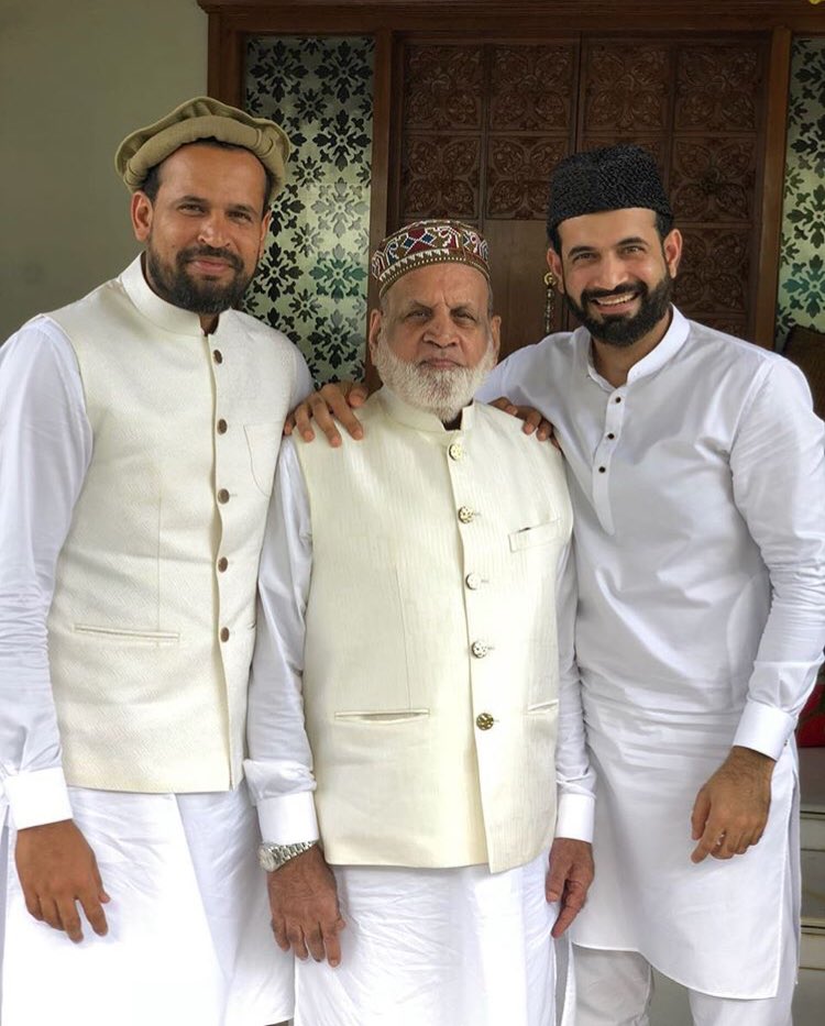 AllrounderIrfy's tweet photo. Eid Mubarak Once again ❤️
Spread Love 🤩 #PathanFamily 
@IrfanPathan @iamyusufpathan https://t.co/hULmaadbcJ