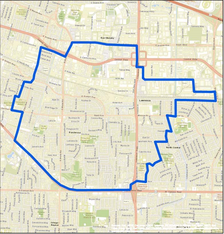 Zip Code Map Santa Clara County Map Dfyz RWUYAI3flp