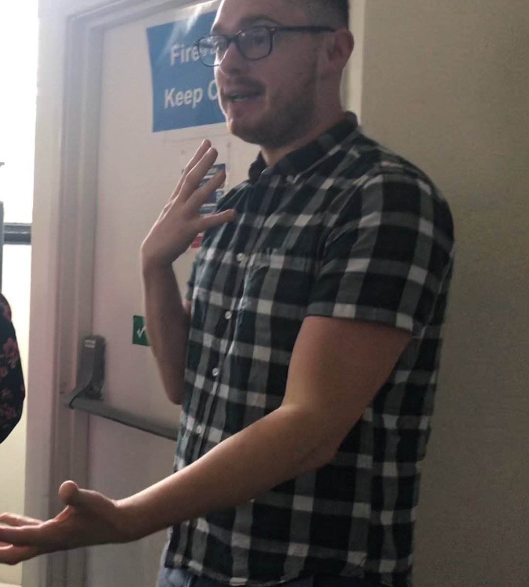 We were all really pleased to see our Patron @Tomobrien84 at StageScreen this morning! Some great feedback from Tom on how impressed he was with the kids too! Thanks for all your support