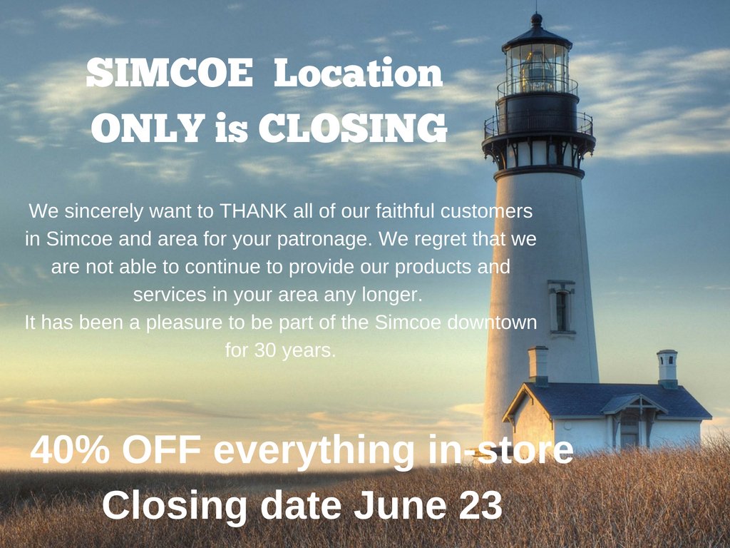 GLHBookstore's tweet photo. Simcoe Location is Closing - June 23rd 40% OFF All In Store Inventory- https://t.co/aOVWWAhjPj https://t.co/AqDiJr3TDt