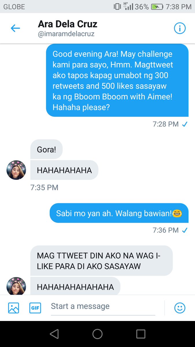 Arabelle_trend's tweet photo. Hi guys!! HAHAHAHA help me to gain 300 Retweets and 500 likes para sumayaw ng Bboom Bboom sila @imaramdelacruz at @yoaimeedelacruz wooah! Ito na yung pinakahihintay natin.😂 Be ready @imaramdelacruz  hihi. https://t.co/C0iwdsWnGE