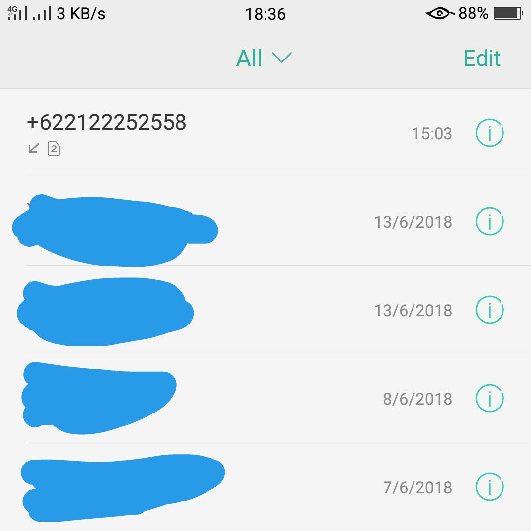 Dede_Tjoa's tweet photo. @TelkomCare Sya dihubungi oleh pihak telkom jam 15.03 utk progresnya. Dijanjiin akan d dtgkan teknisi paling cepat hari ini 16/06/18 paling lmbat bsk 17/06/18. Pertanyaan sya, apakah besok akan dtg teknisinya ato sya tunggu lg? Krna sya d janjiin diprioritaskan trus. Tks https://t.co/oAKQu1bFjf
