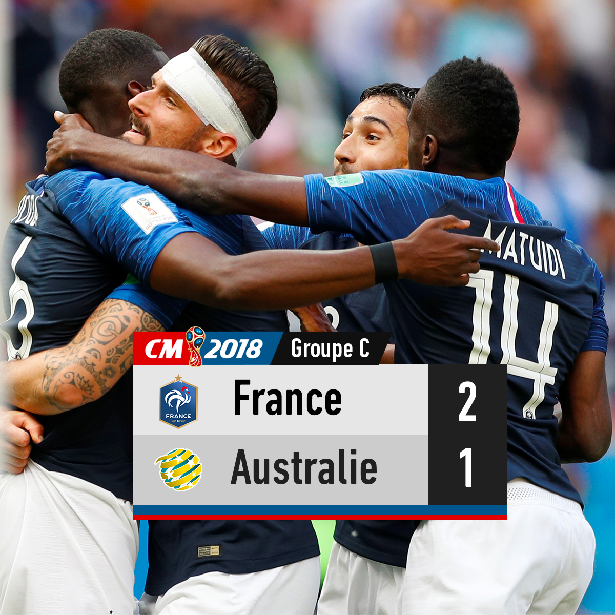 L Equipe No Twitter Antoine Griezmann A Ete Elu Homme Du Match France Australie Https T Co Tdeqwjfhbt